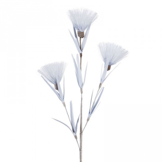 Rama floral color blanco 42 cm