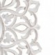 Talla espejo "mocca" blanco rozado 60 x 60 cm